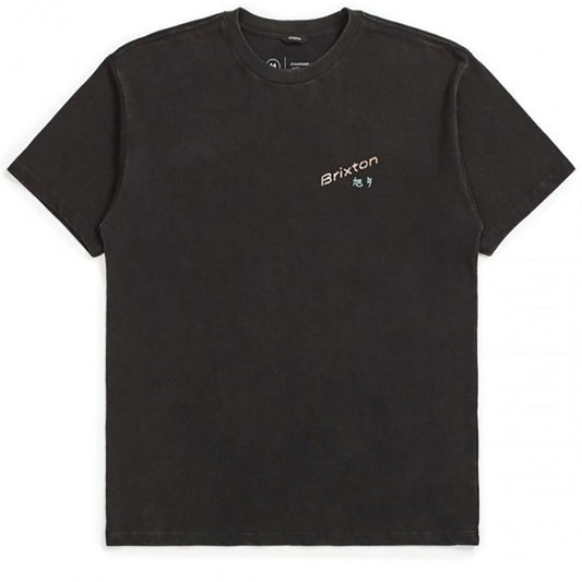 BRIXTON MAMBA TEE WASHED BLACK