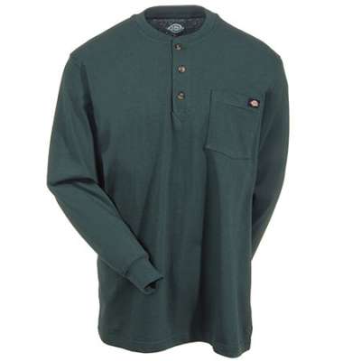 T-shirt DICKIES LS HEAVY HENLEY