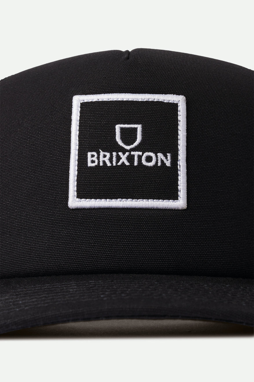 CASQUETTE BRIXTON ALPHA BLOCK XC MP MESH NOIR