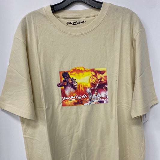 YARDSALE CRISIS TEE TAN