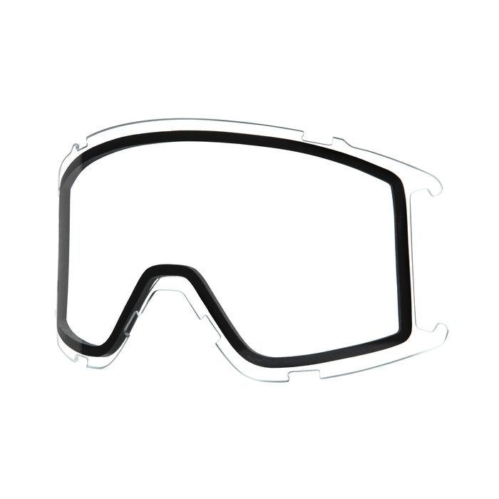 SMITH SQUAD S WHITE VAPOR GOGGLES CHROMAPOP EVERYDAY ROSE GOLD MIRROR/CLEAR LENS