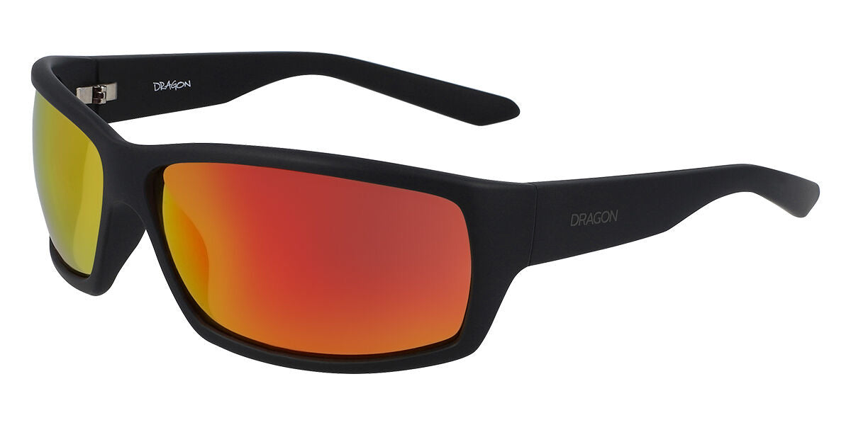 DRAGON SUNGLASSES VENTURA XL MATTE BLACK ORANGE ION