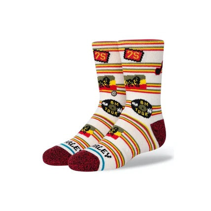 STANCE KIDS BOB MARLEY TOUR CANVAS SOCKS