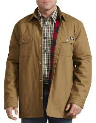 DICKIES LINED DUCK SHIRT JACKET