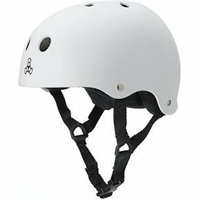 TRIPLE EIGHT SWEATSAVER HELMET WHITE RUBBER