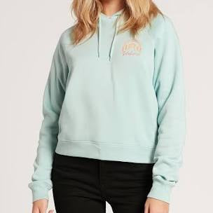 VOLCOM TRULY STOKIN HOODIE GRENOUILLE BLEU