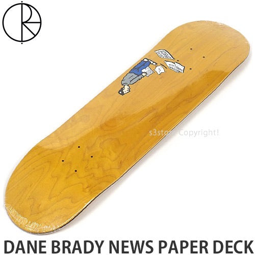 POLAR DECK DANE BRADY NEWS PAPER 8.125”