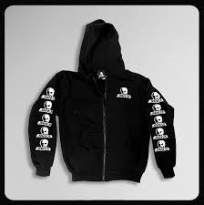 SKULL SKATES SKULL LOGO ZIP UP HOODIE BLACK