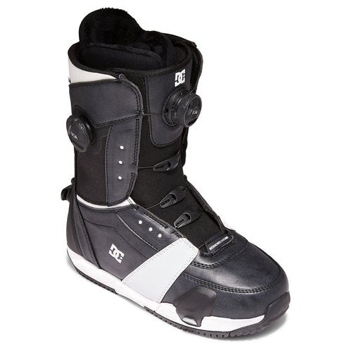DC WOMENS LOTUS STEP ON SNOWBOARD BOOTS BLACK