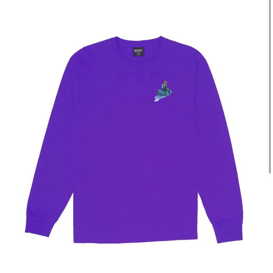 HOCKEY PURPLE LONG SLEEVE