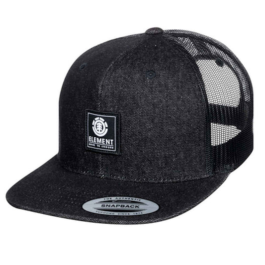 CASQUETTE DE CAMION ELEMENT PRIME DENIM NOIR