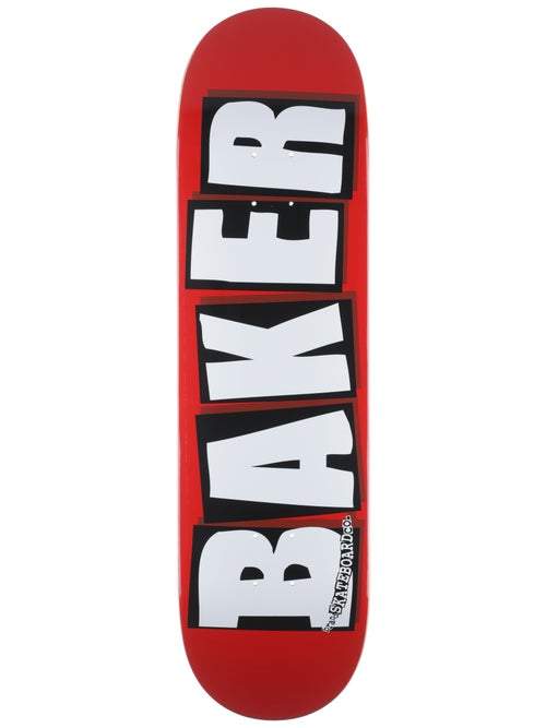 BAKER BRAND LOGO WHITE 7.56 DECK