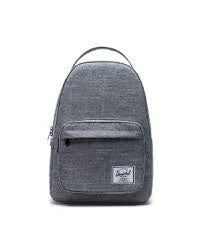 HERSCHEL MILLER BACKPACK RAVEN CROSSHATCH