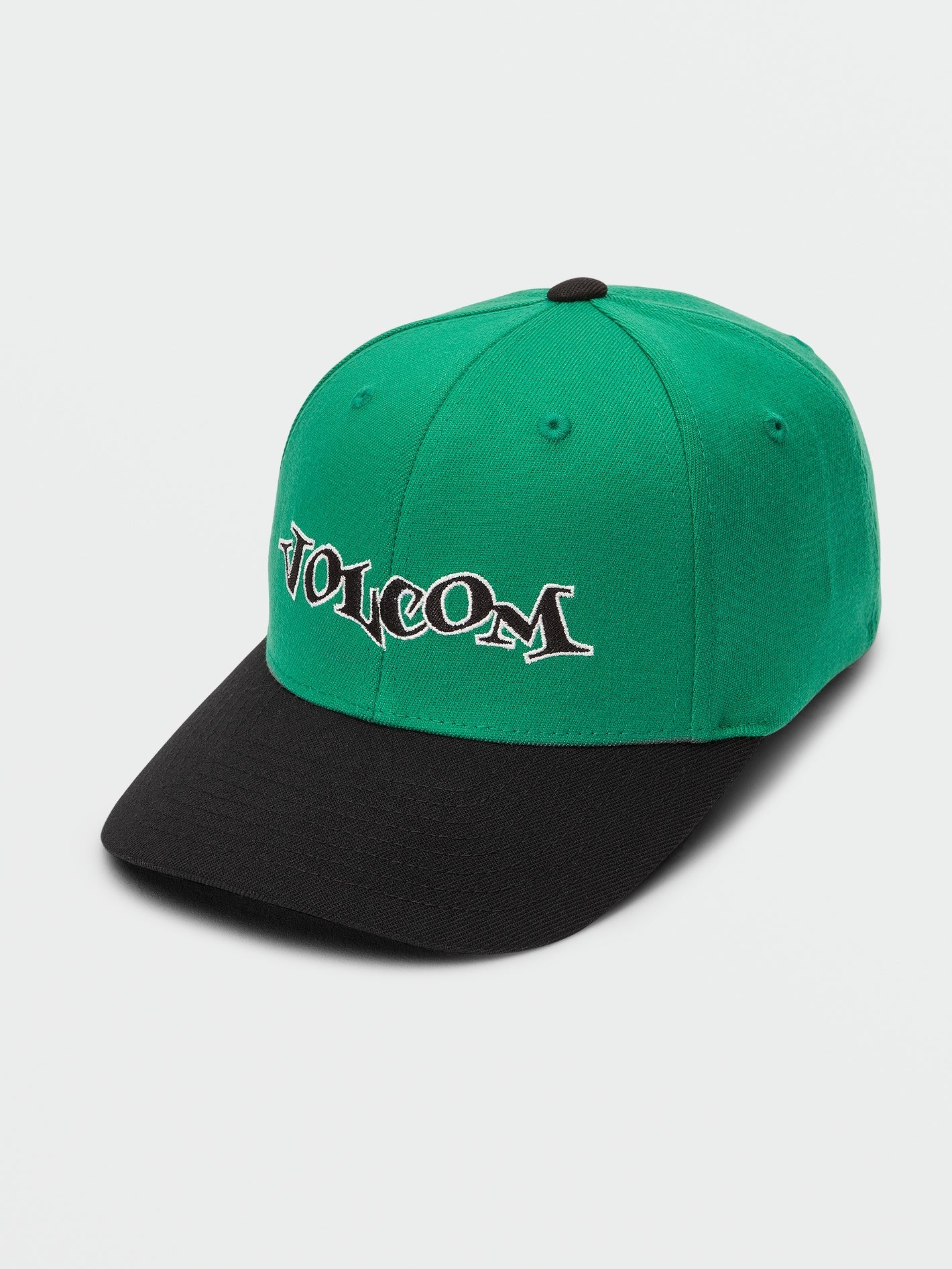 VOLCOM DEMO FLEXFIT HAT SYNERGY GREEN