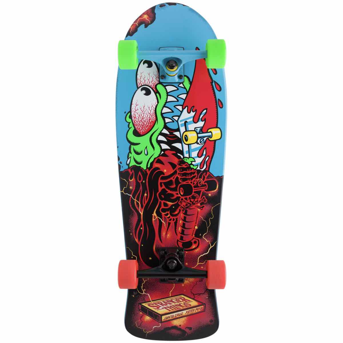 SANTA CRUZ CRUZER STRANGER THINGS MEEK SLASHER 10.1”