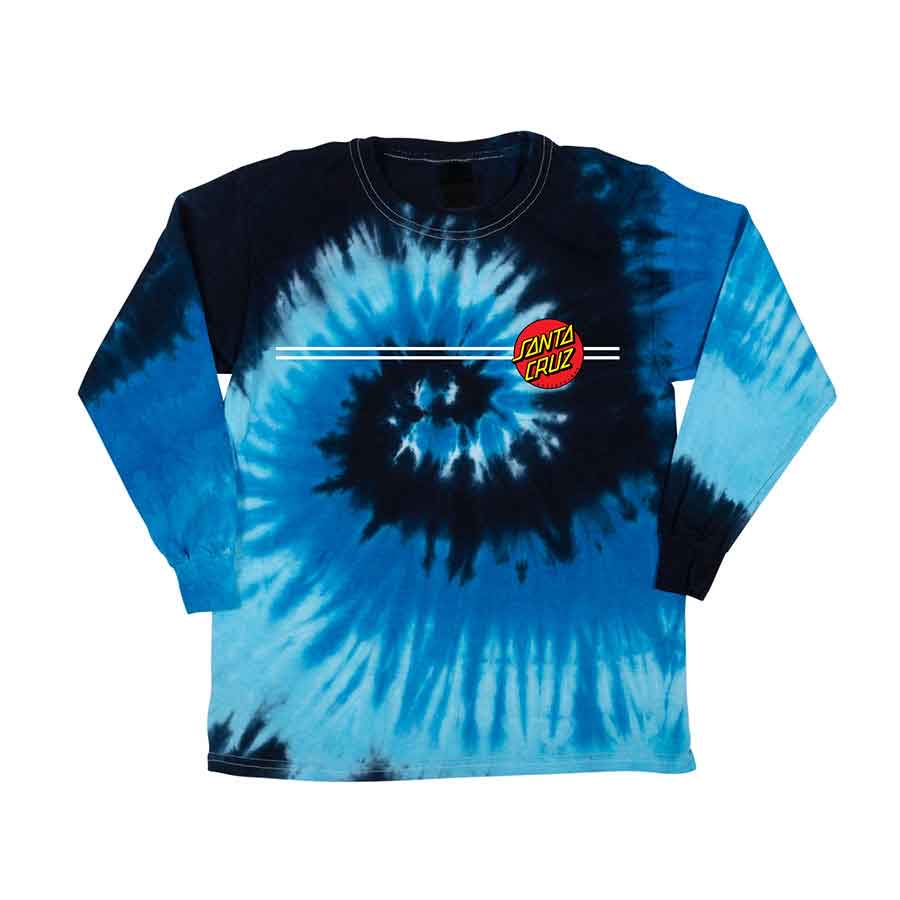 SANTA CRUZ DOT LONG SLEEVE BLUE OCEAN