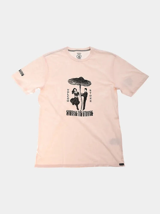 VOLCOM SHROOMERS TEE ROSE SALÉ