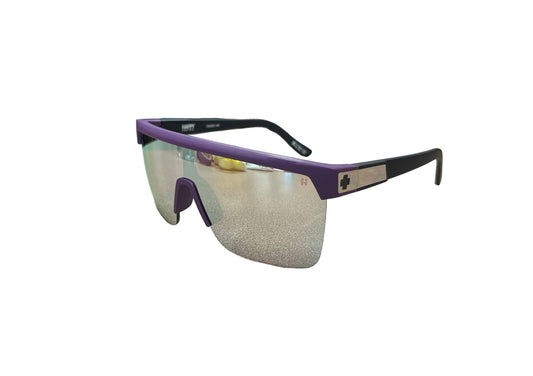 SPY FLYNN 5050 MATTE PURPLE BLACK HAPPY BRONZE PLATINUM MIRROR