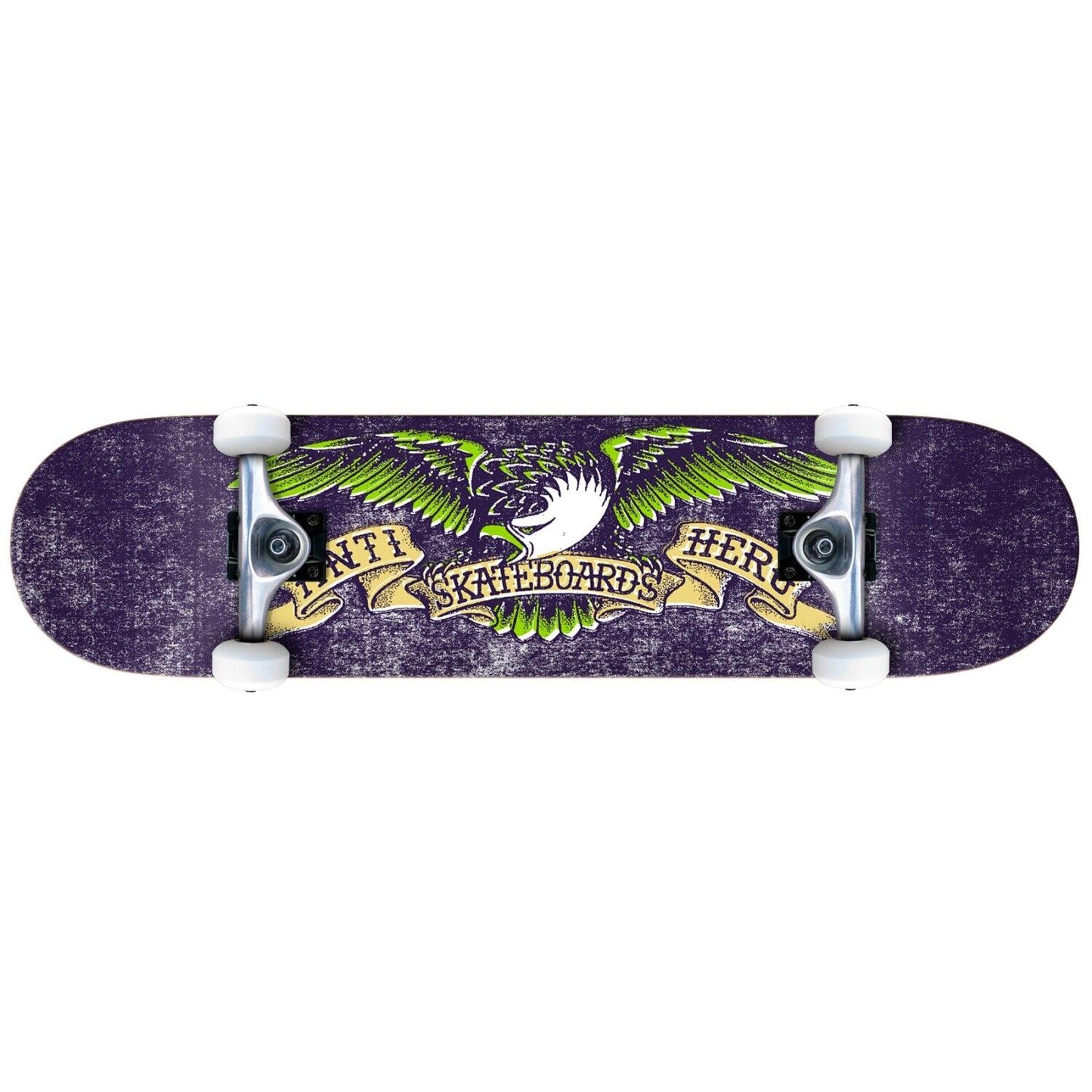 SKATEBOARD COMPLET ANTI HERO MAUVAIS ENREGISTREMENT 7.75