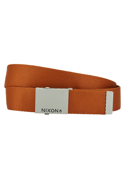 NIXON CADET BELT TOBACCO