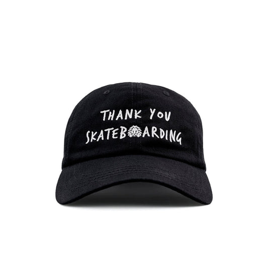 THANK YOU SKATEBOARDING HAT BLACK