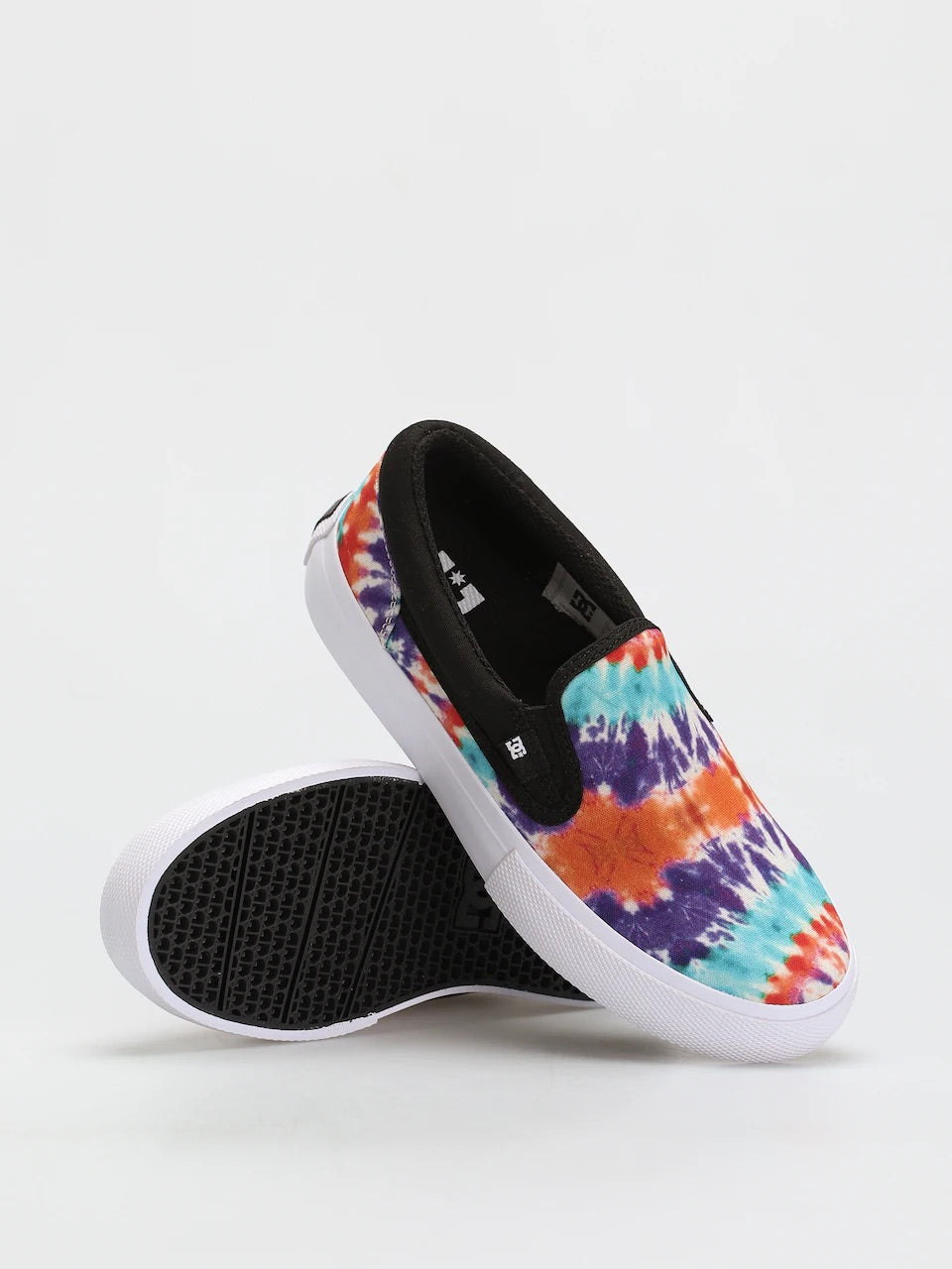 DC MANUAL SLIP ON YOUTH SHOE PRIMARY TIE DYE