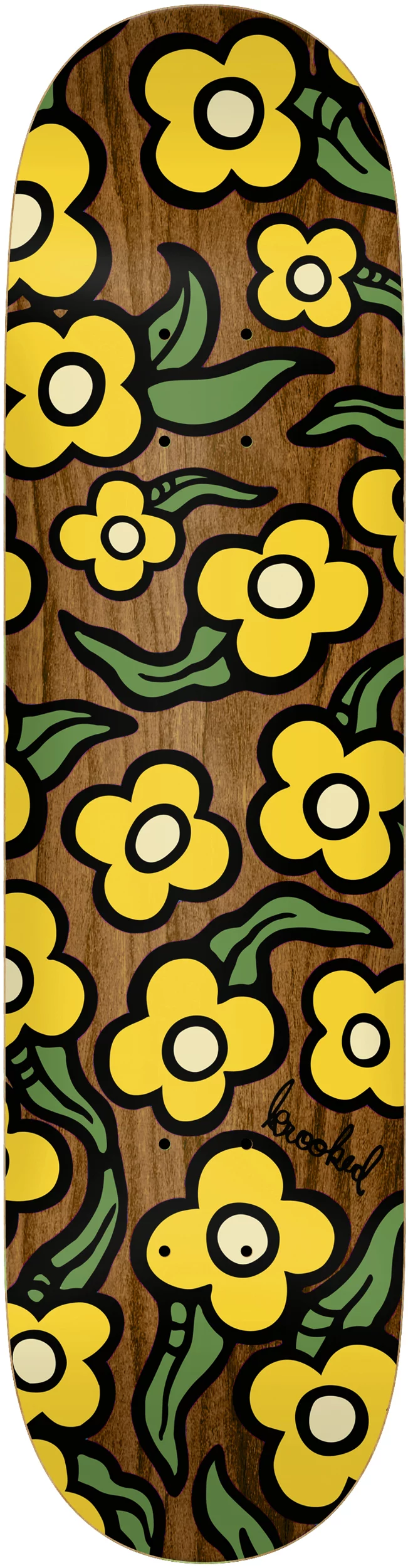 KROOKED WILDSTYLE FLOWERS DECK 7.75”