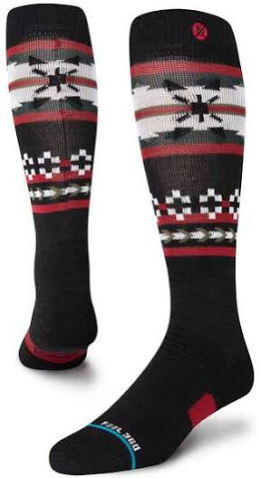 CHAUSSETTES DE NEIGE STANCE FRODE NOIR