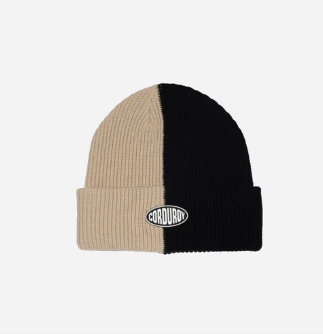 CORDUROY 50/50 BEANIE EGGSHELL