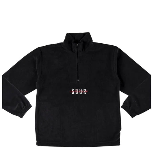 POLAIRE SOUR SPOTHUNTER 1/4 ZIP NOIR