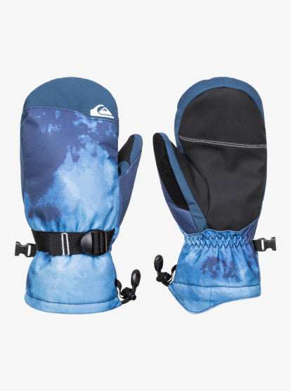 QUIKSLIVER MISSION YOUTH MITT INSIGNIA BLUE QUIET STORM