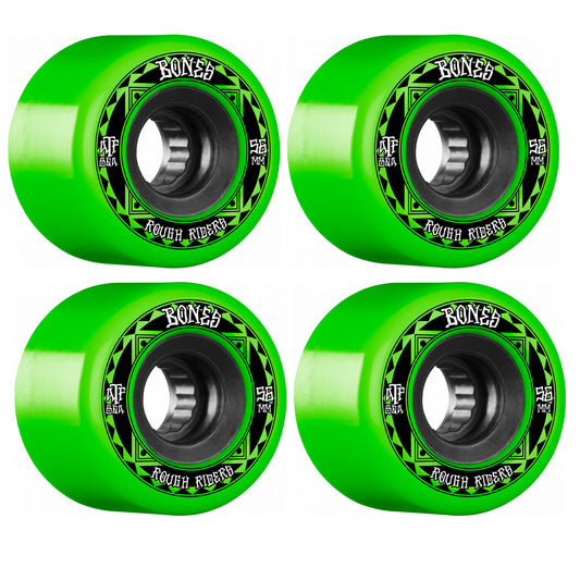 ROUE BONES RUGH RIDERS 80A DURO VERTE