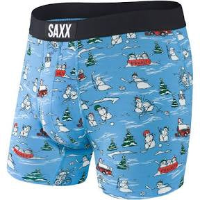 SAXX VIBE BOXER BRIEF BLUE PHUCKING AWESOME