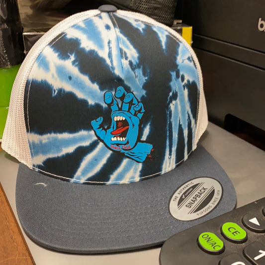 SANTA CRUZ SCREAMING HAND TRUCKER HAT