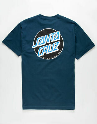 SANTA CRUZ OTHER DOT TEE HARBOR BLUE