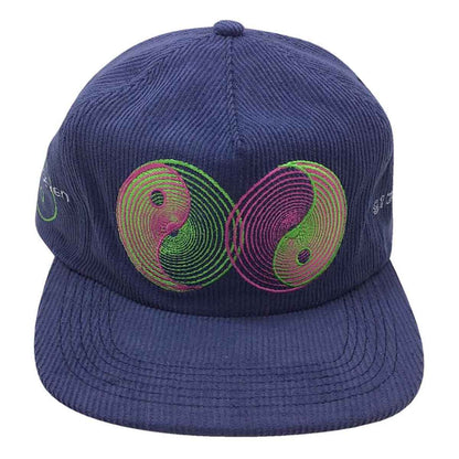917 YING AND YANG HAT MIDNIGHT BLUE