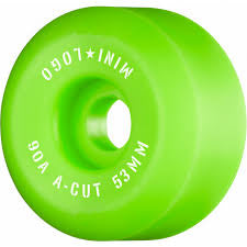 MINI LOGO HYBRID WHEELS A CUT 53MM 90A GREEN