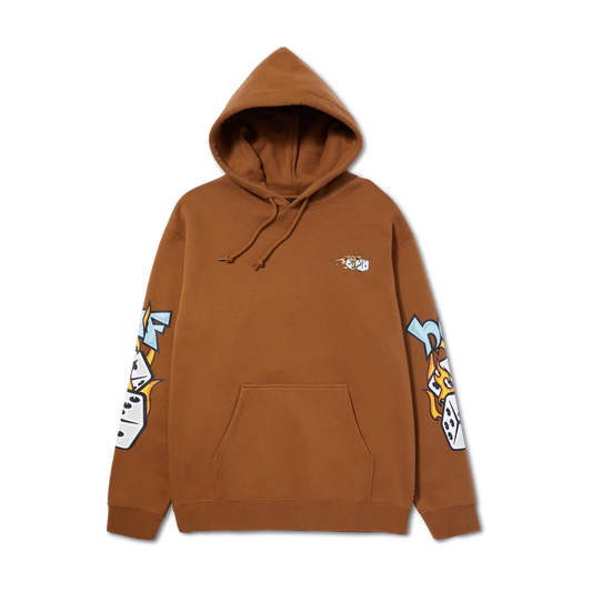 HUF DICEY PULL-OVER À CAPUCHE EN CAOUTCHOUC