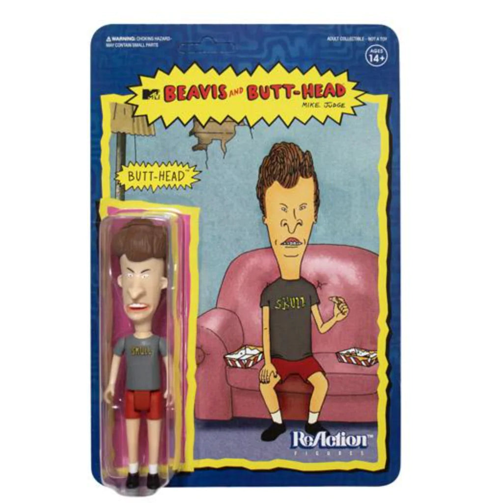 BEVIS AND BUTT-HEAD REACTION FIGURE BUTT-HEAD