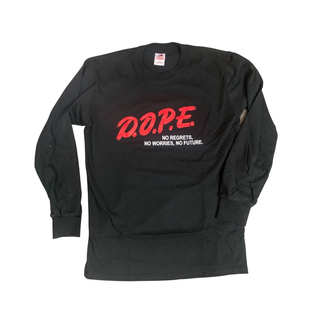 D.O.P.E INDUSTRIES OG LS TEE BLACK