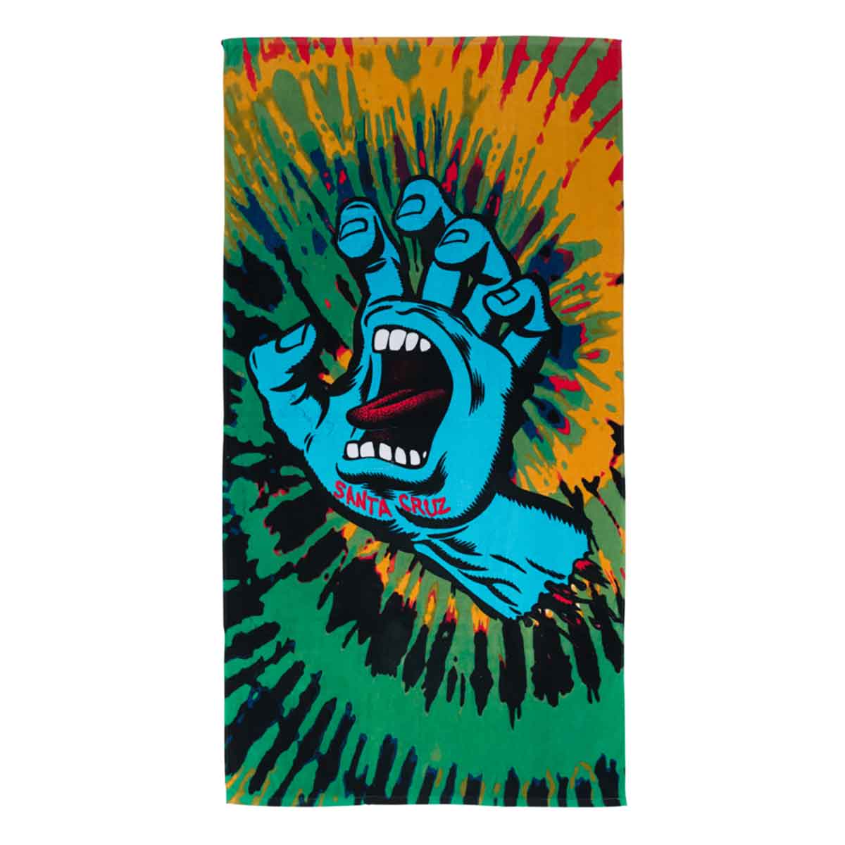 SANTA CRUZ TOWEL SCREAMING HAND