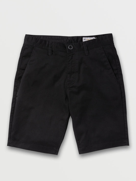 VOLCOM FRICKEN MODERN SHORT CHINO DROIT NOIR