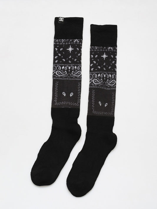 CHAUSSETTES DC SUMMIT BANDANA NOIR