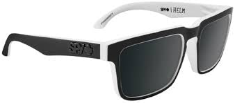 SPY HELM WHITEWALL HAPPY GRAY GREEN POLARIZED SUNGLASSES