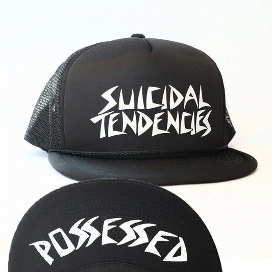 TENDANCES SUICIDAIRES OG POSSÉDÉ CHAPEAU CHARCOLE GRIS