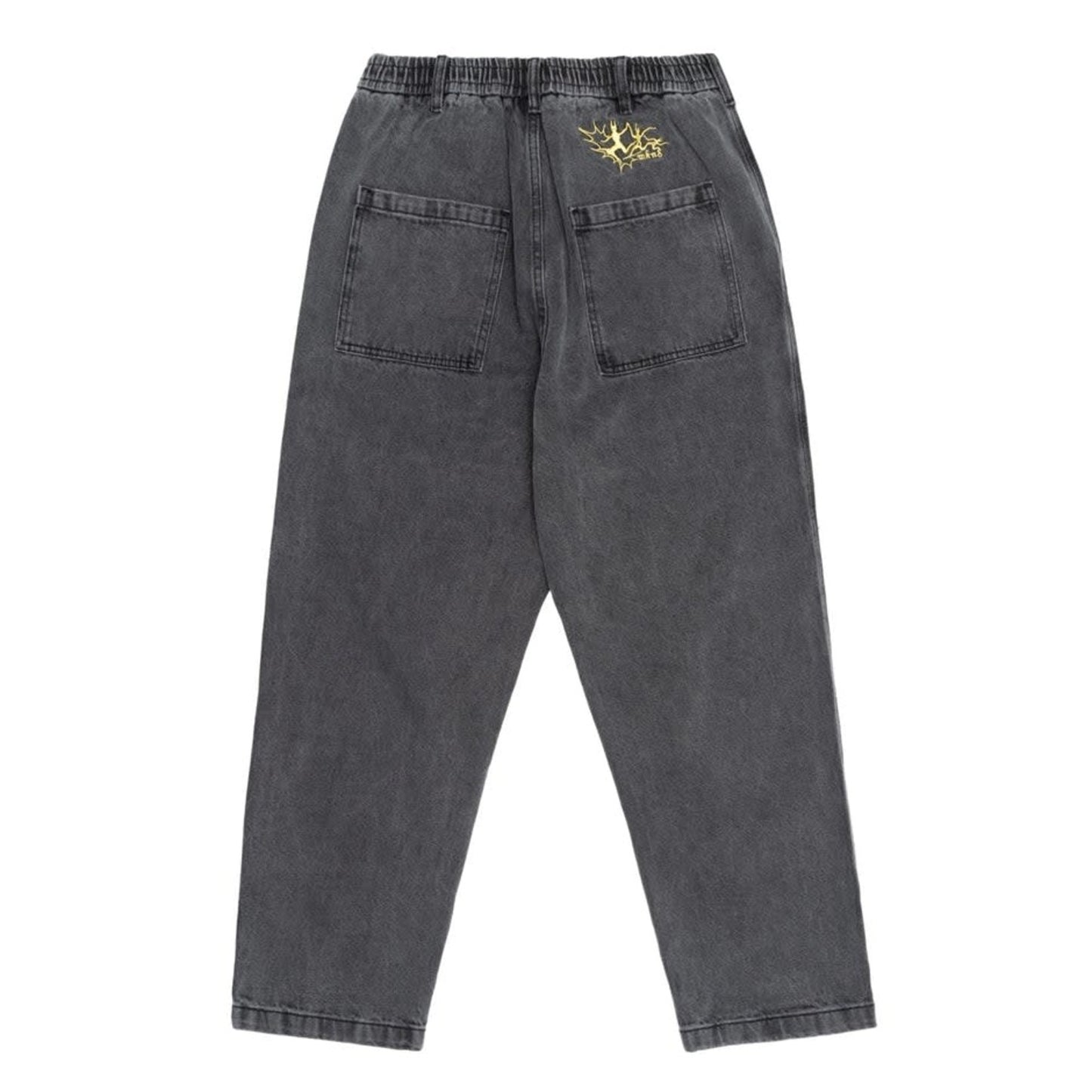 WKND LOOSIES PANTALON EN JEAN NOIR