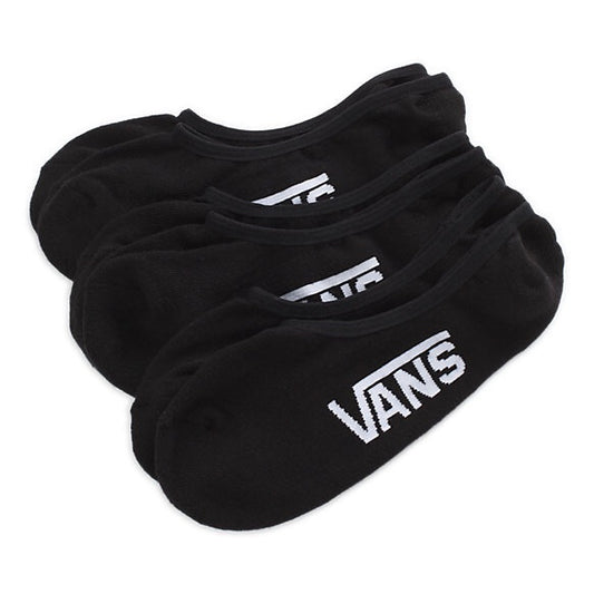 PAQUET DE 3 CHAUSSETTES VANS NO SHOW NOIR 6,5-9