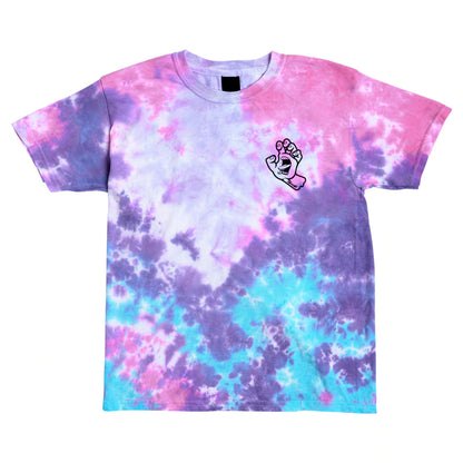 SANTA CRUZ COTTON CANDY SCREAMING HAND FUSION YOUTH TEE