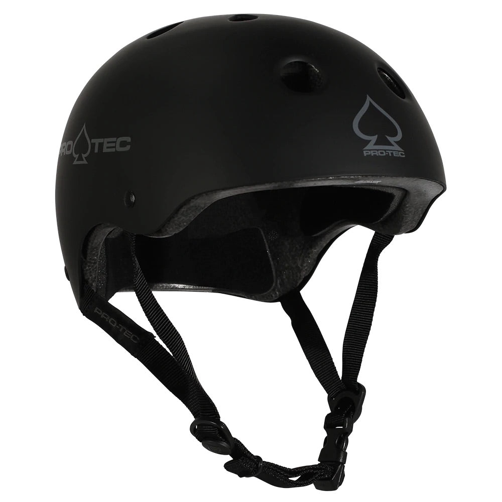 PRO-TEC OLD SCHOOL CERT HELMET MATTE BLACK