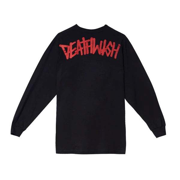 DEATHWISH DEATHSPRAY L/S TEE BLACK